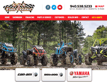 Tablet Screenshot of candsfuncenter.com